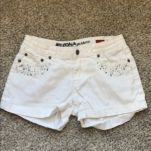 white shorts
